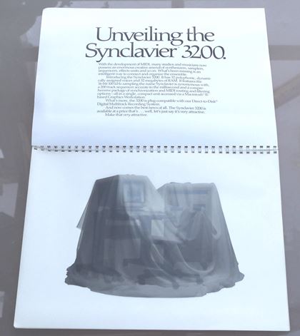 New England Digital-Promo material for Synclavier 9600 